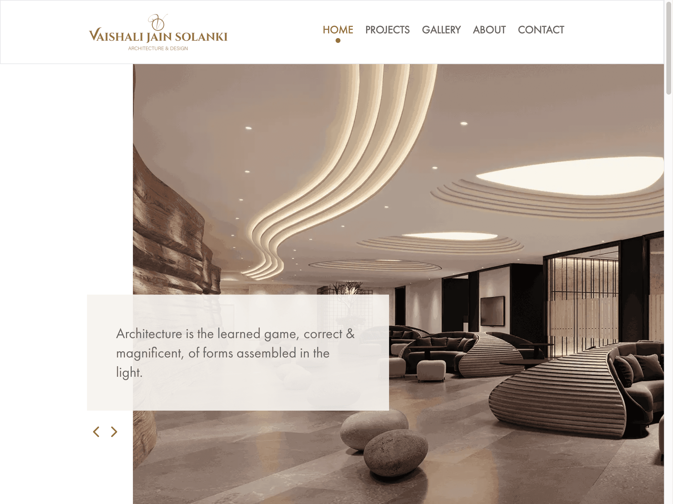 Vaishali Jain Solanki website